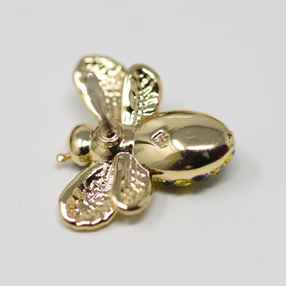NEW Kate Spade Picnic Perfect Pavé Bee Studs - Picture 6 of 6